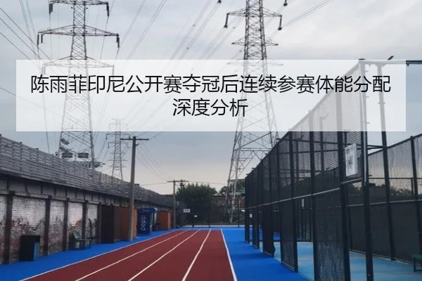 陈雨菲印尼公开赛夺冠后连续参赛体能分配深度分析